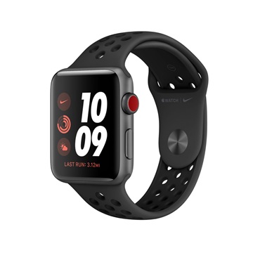 APPLE Watch Nike Series 3 GPS + Cellular, 42mm Space Grey ...
