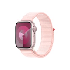 APPLE Watch S9 GPS 41mm Pink Alu Case w Light Pink Sport Loop