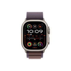 APPLE Watch Ultra2 Cellular, 49mm Titanium Case w Indigo Alpine Loop - Large