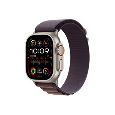 APPLE Watch Ultra2 Cellular, 49mm Titanium Case w Indigo Alpine Loop - Large