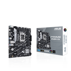 ASUS Alaplap S1700 PRIME B760M-K D4 INTEL B760, mATX