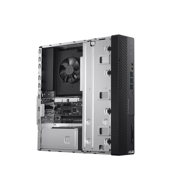 ASUS COM DT ExpertCenter D700SC-5104000030, i5-10400, 8GB, 256GB M.2, INT, NOOS, Fekete + ajándék C1242HE monitor