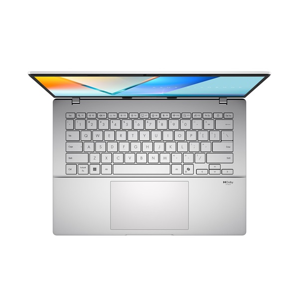 ASUS CONS NB Vivobook S M3407HA-LY014 14,0" WUXGA, Ryzen 7-8845HS, 16GB, 1TB M.2, INT, NOOS, Ezüst