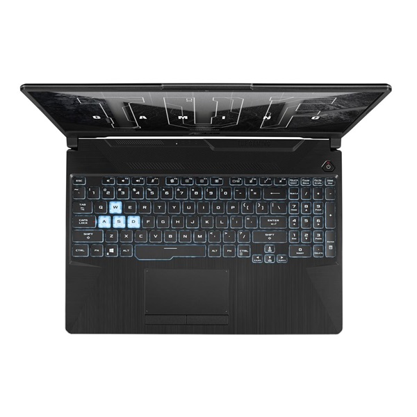 ASUS GAMER NB TUF FX506HE-HN011 15.6" FHD, i5-11400H, 8GB, 512GB M .2, NV RTX 3050 Ti 4GB, NOOS, Fekete