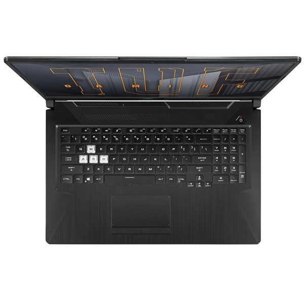 ASUS GAMER NB TUF FX706HE-HX026 17.3" FHD, i5-11400H, 8GB, 512GB M.2, RTX 3050 Ti 4GB, NOOS, Szürke