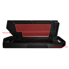 ASUS Külső Ház M.2 NVMe PCIe SSD, USB Type C, ROG STRIX ARION
