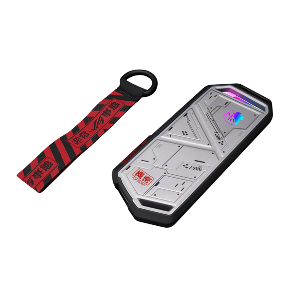 ASUS Külső Ház M.2 NVMe PCIe SSD, USB Type C, ROG STRIX ARION EVA EDITION