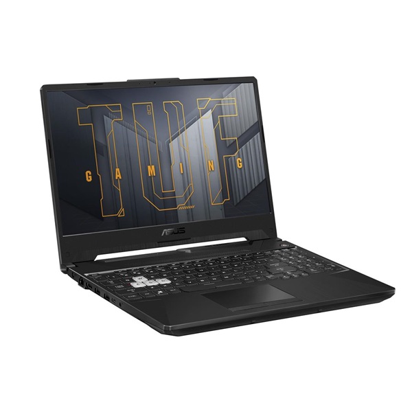 ASUS GAMER NB TUF FX506HM-HN018, 15.6" FHD, Intel Core i5-11400H, 8GB, 512GB SSD, NV RTX 3060  6GB, NOOS, Szürke