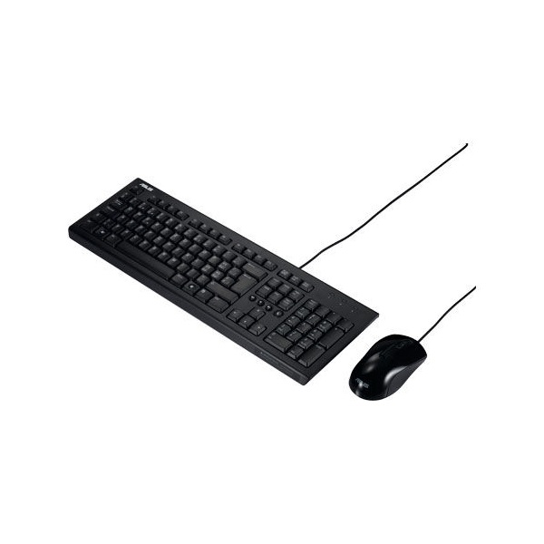 ASUS ACCY Egér+Bill U2000 Vezetékes Magyar, + Nereus Táska , Fekete