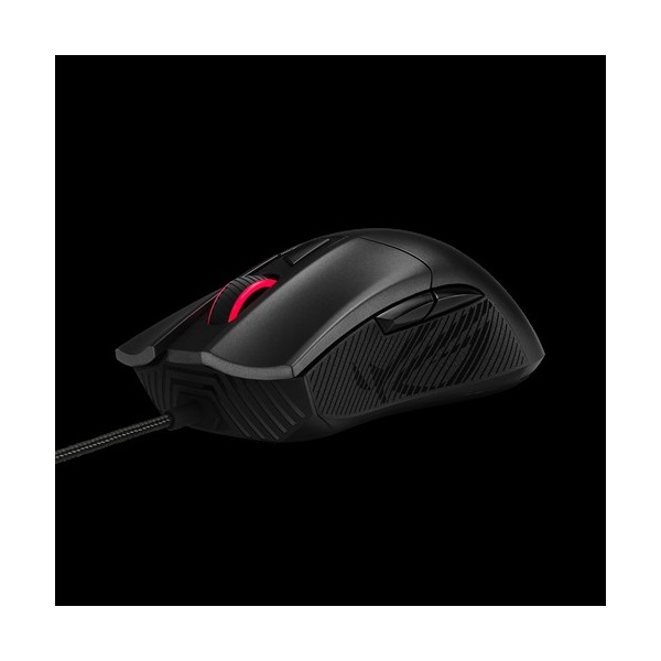 ASUS Vezetékes egér ROG GLADIUS II CORE USB Optikai, Fekete 6200DPI