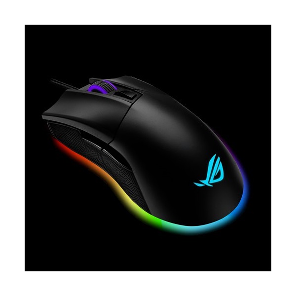 ASUS Vezetékes egér ROG GLADIUS II ORIGIN USB Optikai, Fekete 12000DPI