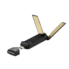 ASUS Wireless Adapter USB Dual Band AX1800 dokkolóval, USB-AX56