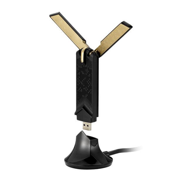 ASUS Wireless Adapter USB Dual Band AX1800 dokkolóval, USB-AX56