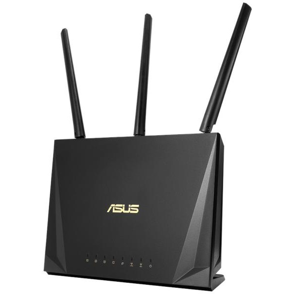 ASUS Wireless Router AC1750 RT-AC65P 1x WAN (1000Mbps) + 4x LAN (1000Mbps) + USB 3.1