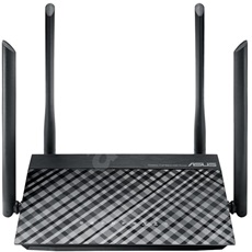 ASUS Wireless Router Dual Band AC1200 1xWAN(100Mbps) + 4xLAN(100Mbps), RT-AC1200 V2