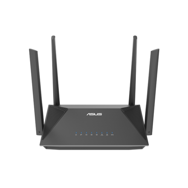 ASUS Wireless Router Dual Band AX1800 1xWAN(1000Mbps) + 3xLAN(1000Mbps), RT-AX52