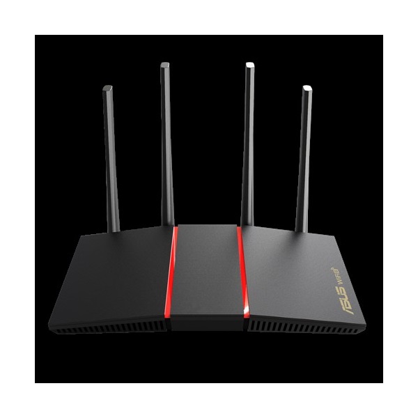 ASUS Wireless Router Dual Band AX1800 1xWAN(1000Mbps) + 4xLAN(1000Mbps), RT-AX55