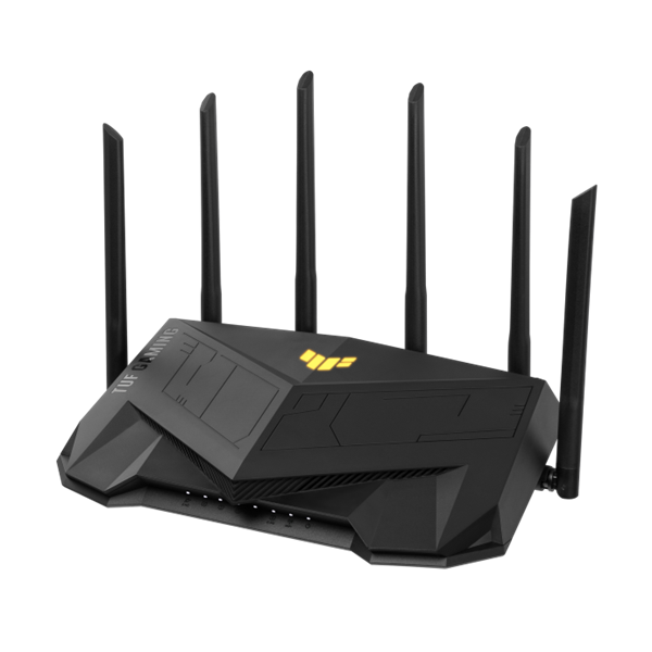 ASUS Wireless Router Dual Band AX6000 1xWAN(2.5Gbps) + 1xLAN(2.5Gbps) + 4xLAN(1000Mbps) + 1xUSB, TUF-AX6000
