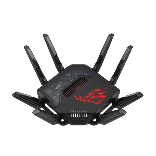 ASUS Wireless Router Quad Band BE25000 1xWAN/LAN(10Gbps) + 4xWAN/LAN(2.5Gbps) + 1xLAN(1000Mbps) + 2xUSB, GT-BE98