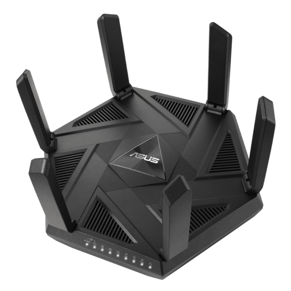 ASUS Wireless Router Tri Band AX7800 1xWAN/LAN(2.5Mbps) + 1xWAN/LAN(1000Mbps) + 3xLAN(1000Mbps) + 1xUSB, RT-AXE7800