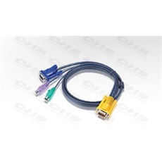 ATEN KVM Console kábel ACS12XX-hez PS/2 1,8 m
