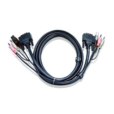 ATEN KVM Kábel USB DVI 3m 2L-7D03U