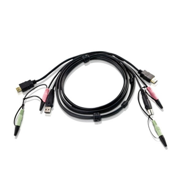 ATEN KVM Kábel USB HDMI 1,8m 2L-7D02UH