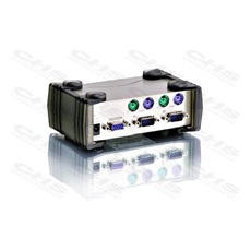 ATEN KVM Switch 2PC PS/2+kábel CS-82A