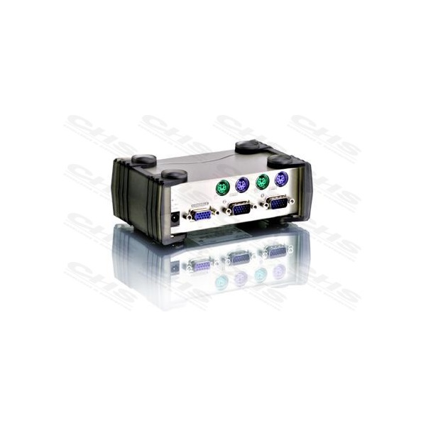 ATEN KVM Switch 2PC PS/2+kábel CS-82A