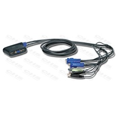 ATEN KVM Switch 2PC USB/AUDIO+kábel CS62U