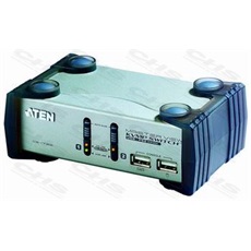 ATEN KVM Switch 2PC USB/AUDIO+kábelkészlet CS-1732B