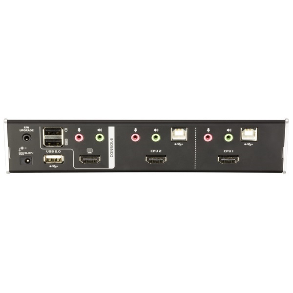 ATEN KVM Switch 2PC USB HDMI +Audio