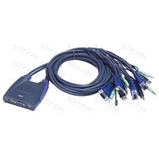 ATEN KVM Switch 4PC USB+KÁBEL