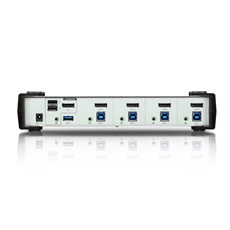 ATEN KVM Switch 4 PC USB 3.0 DisplayPort, kábelek nélkül