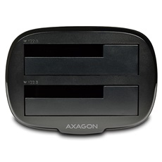 AXAGON ADSA-ST USB 3.0 dual dokkoló 2,5"/3, 5", SATA3, USB 3.0, fekete