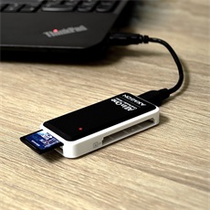 AXAGON CRE-X1 Compact kártya olvasó külső USB AXAGON