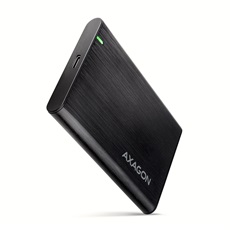 AXAGON EE25-A6C USB-C csavar nélküli külső ház 2, 5" HDD/SSD, fekete