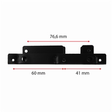 AXAGON RHD-225 3,5"-ről 2,5"-re fekete SSD/HDD beépítő keret