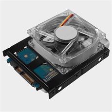 AXAGON RHD-225 3,5"-ről 2,5"-re fekete SSD/HDD beépítő keret