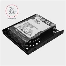 AXAGON RHD-225 3,5"-ről 2,5"-re fekete SSD/HDD beépítő keret