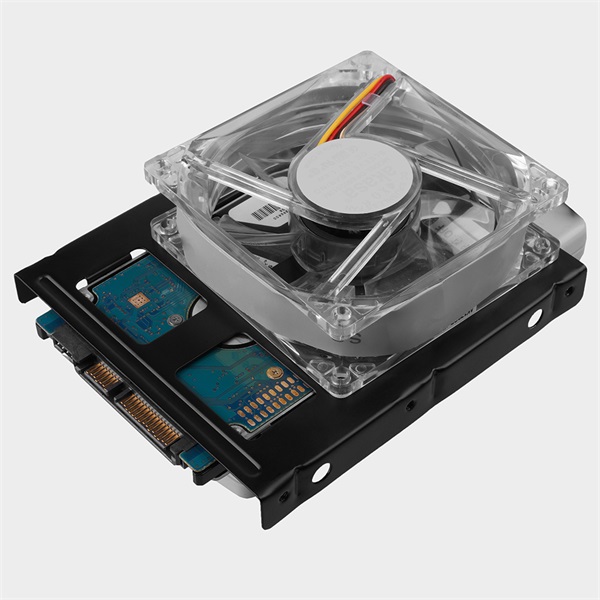 AXAGON RHD-225 3,5"-ről 2,5"-re fekete SSD/HDD beépítő keret