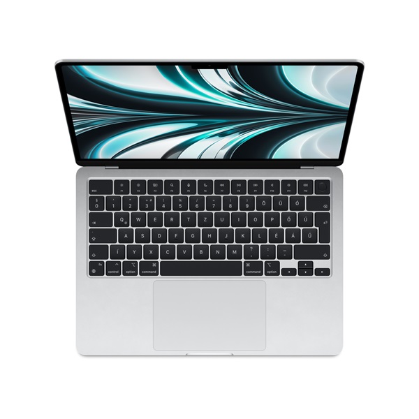 Apple Macbook Air 13.6" M2 8C CPU/10C GPU/8GB/2TB -Silver - HUN KB (2022)
