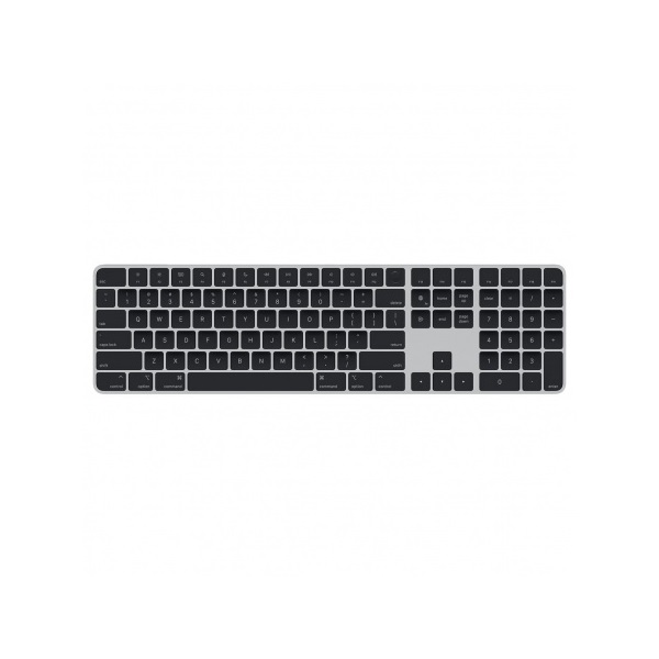 Apple Magic Keyboard (2022) w Touch ID and Numeric Keypad - Black Keys - International English