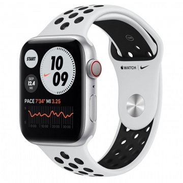 apple series 4 watch silver