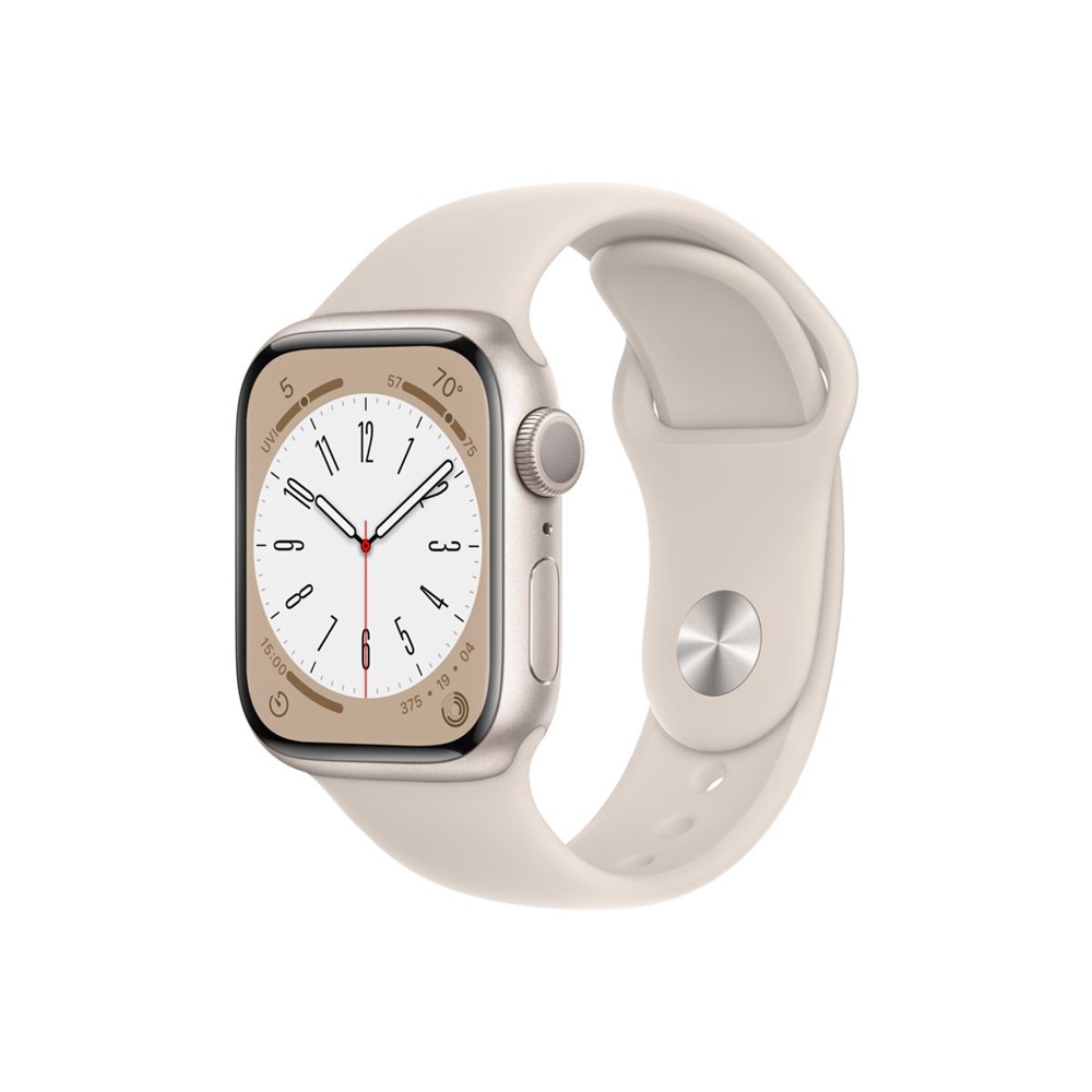 Apple Watch S8 GPS 41mm Starlight Aluminium Case With Starlight Sport apple-watch-s8-gps-41mm-starlight-aluminium-case-with-starlight-sport