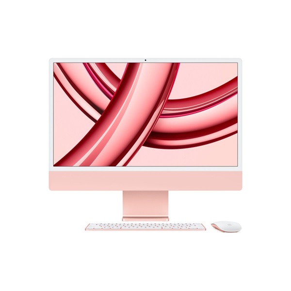 Apple iMac 24" Retina, 4.5K : Apple M3 8C CPU/10C GPU, 8GB/256GB - Pink