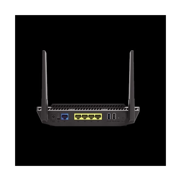 ASUS Wireless Router Dual Band AX1800 1xWAN(1000Mbps) + 4xLAN(1000Mbps) + 2xUSB, RT-AX56U height=