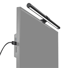 BENQ Asztali LED lámpa - CLIP ScreenBar (ScreenBar e-Reading lamp Black AR17)