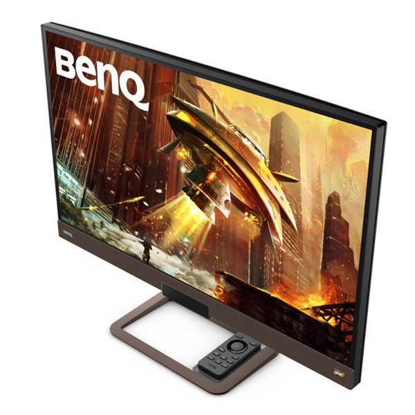 BENQ Gaming monitor 27" EX2780Q 144Hz, 2560x1440, 350 cd/m2, 5ms, HDMI, DisplayPort USB-C, hangszóró, FreeSync