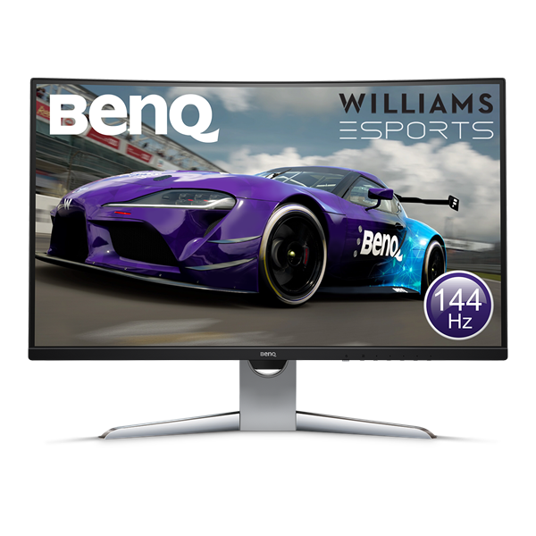 BENQ monitor ívelt 31,5" EX3203R 2560x1440, 16:9, 400 cd/m2, 4ms, HDMIx2, DisplayPort, USBx2, USB-C, FreeSync2, áll. mag